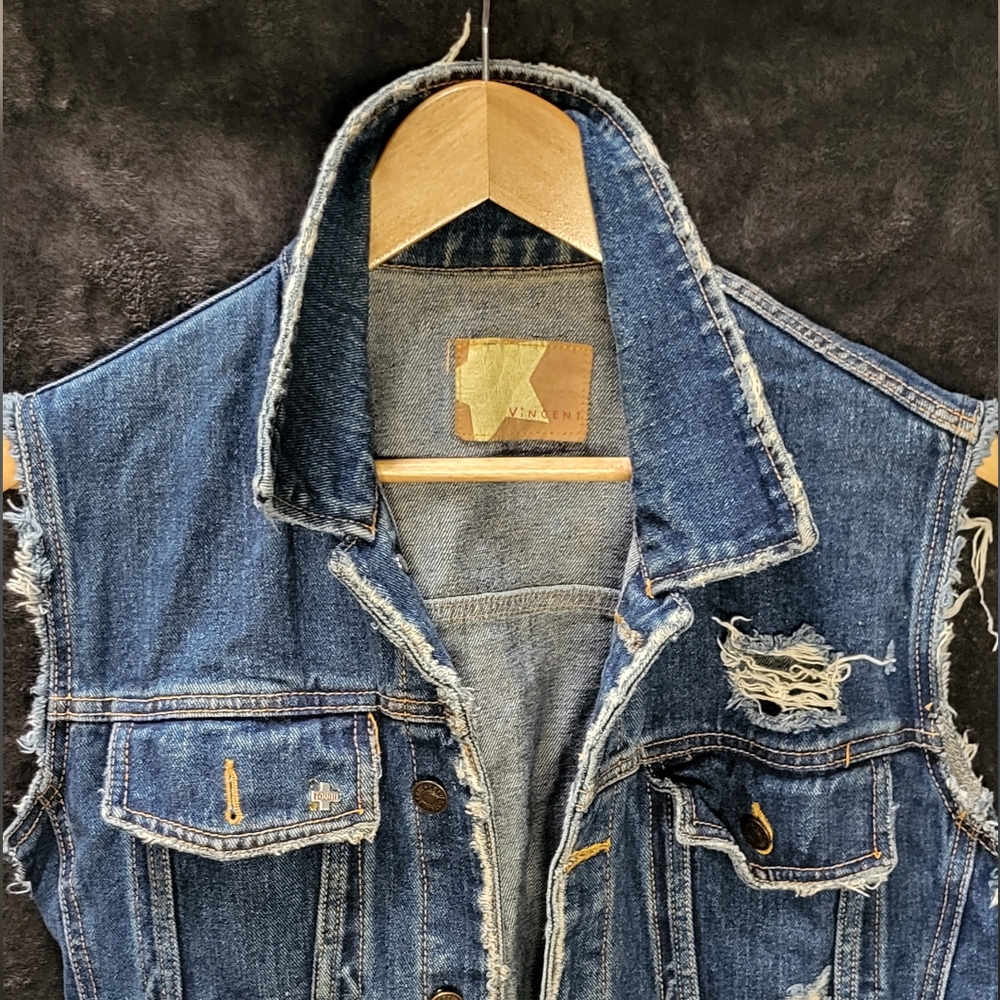 Vincent denim vest